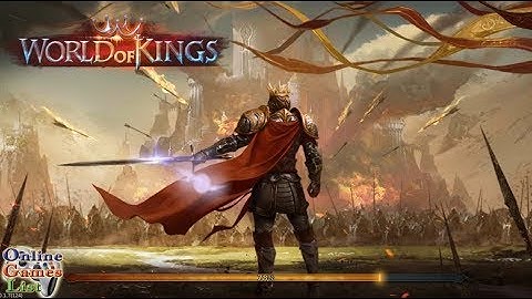 World of Kings - new mobile  MMORPG Gameplay (Android/IOS) preview lvl 60 archer pvp 5 v 5