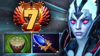 Топ 7 ранг на Венге, очень качественная Дота! - Vengeful Spirit 7.35 DOTA 2