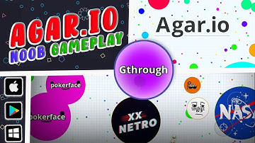 AGAR.IO Quick NOOB Gameplay (Android, IOS, PC) + Download