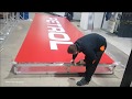 Panaflex xxl lightbox signage  serial production