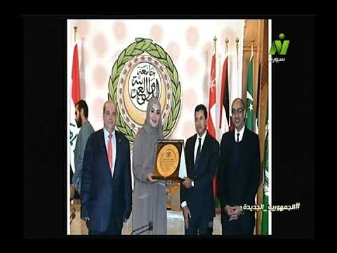 الاعلامى ايهاب حسنين يهنى د عبير عطالله