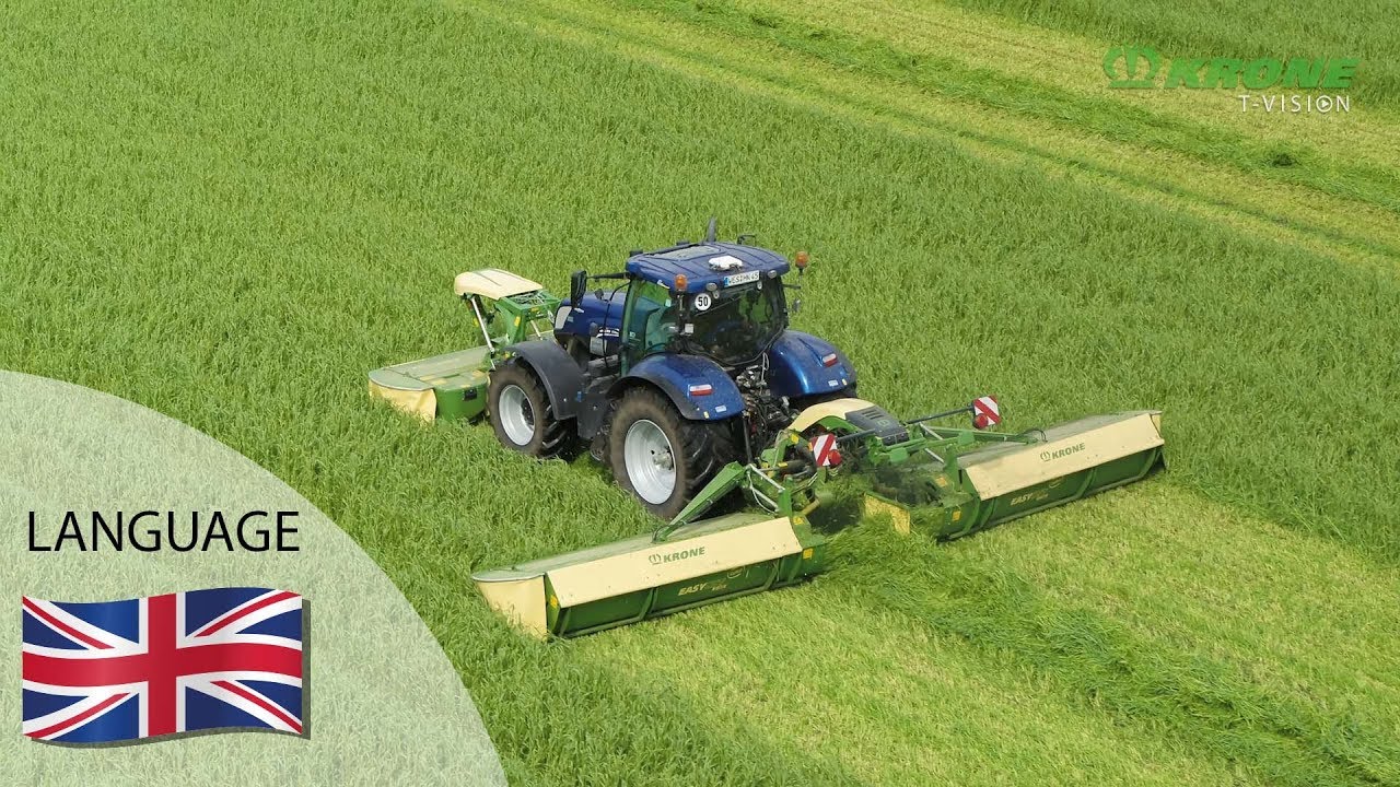 KRONE EasyCut B 950 Collect – Swath merger without conditioner
