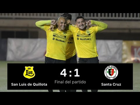 San Luis 4 Vs 1 Santa Cruz / Campeonato Primera B 2023 - Fecha 12