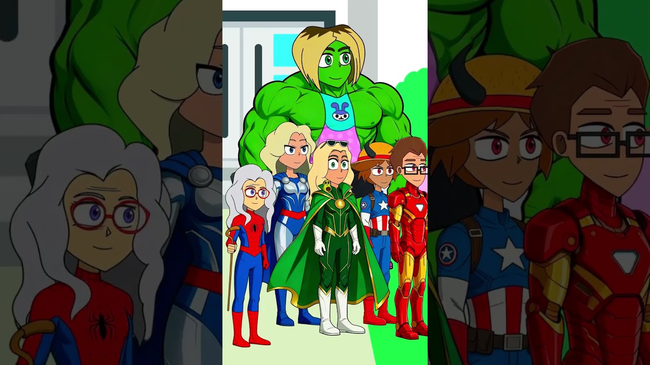 If your family became AVENGERS…(Animation)