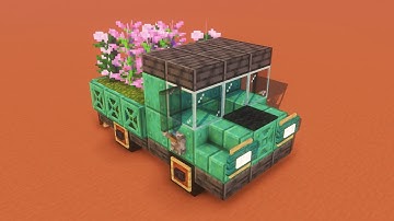 Flower Truck 🌸 Minecraft Tutorial