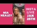 Mia Healey | The Wilds | Instagram Live - Jan 25, 2021