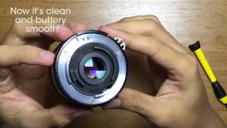 Nikon Lens Cleaning 28mm 1:3.5 Ai-s