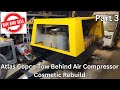 Buy &amp; Sell - Part 3 - Atlas Copco tow behind XAS90 Diesel Air Compressor some prep and paint and WOW