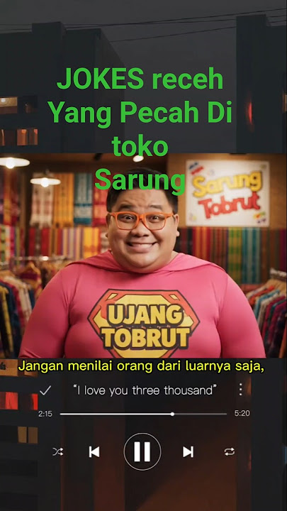 Jokes Receh Ujang Tobrut kembali Pecah Di Toko sarung yang ramai 😂 #shorts #youtubeshorts