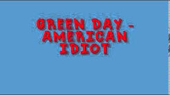 Green Day - American Idiot - FREE MP3 DOWNLOAD  - Durasi: 2:59. 