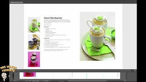 Adding interactive rollover buttons InDesign page layouts part 3