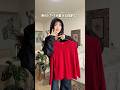 かなり❗️登場率が高いこちら❗️使い方をマスターすれば何にでもプラスできる万能トップスよ~🙂‍↕️#ファッション #gu #shorts
