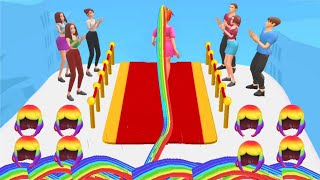 Hair challenge! Super long hair getting up levels Android iOs walkthrough gameplay screenshot 4