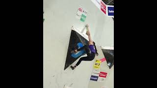 Bouldering Japan Cup 2022 Final W3 Futaba Ito