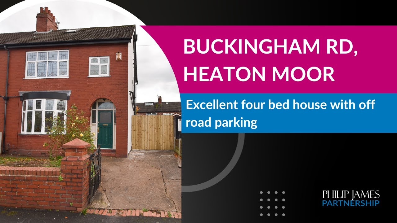 TO LET Buckingham Road, Heaton Moor YouTube