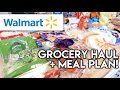 GOING ROGUE 😜 WALMART GROCERY HAUL + MEAL PLAN FOR THE WEEK 🛒