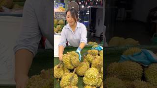 Durian Cutting Skill -Fruits Cutting Skill