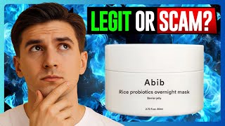 Abib Rice Probiotics Overnight Mask Honest Review Hydrating And Brightening Skincare 2025