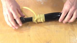 How to fix gun stocks, chair legs or stair rails - clamping round wood