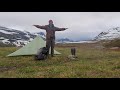 Sarek Ultralight Equipment for a 6 day trip