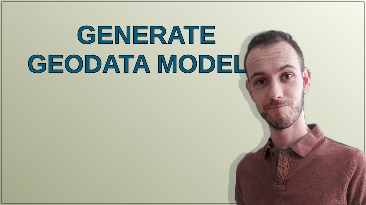 Generate geodata models - YouTube