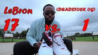Nike LeBron 17 Graffiti vs. RARE Deadstock Nike Air Zoom Generation + ON FEET Review