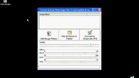 Sobolsoft com How To Use Convert Multiple Photo Image Files To Coloring Book Grayscale Image Files