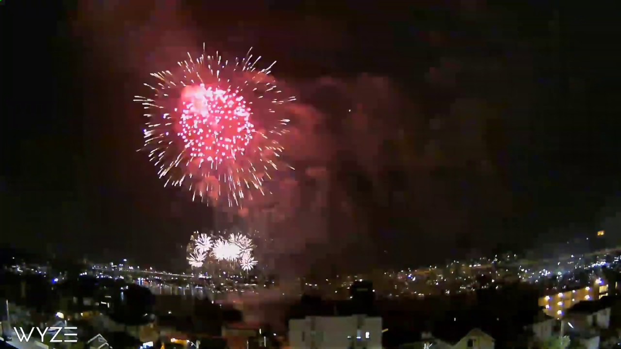July 4th Fireworks Timelapse