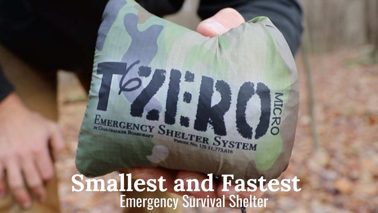 T6zero micro: The Fastest Emergency Shelter to Set Up on the