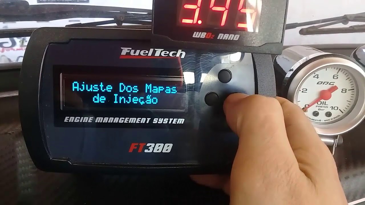 Configurando Fueltech FT300 MAP Básico YouTube