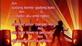 [Dangdut-Koplo] Joko Tingkir Ngombe Dawet - Chord Lyric - Yeni Inka  feat  Farel Prayoga