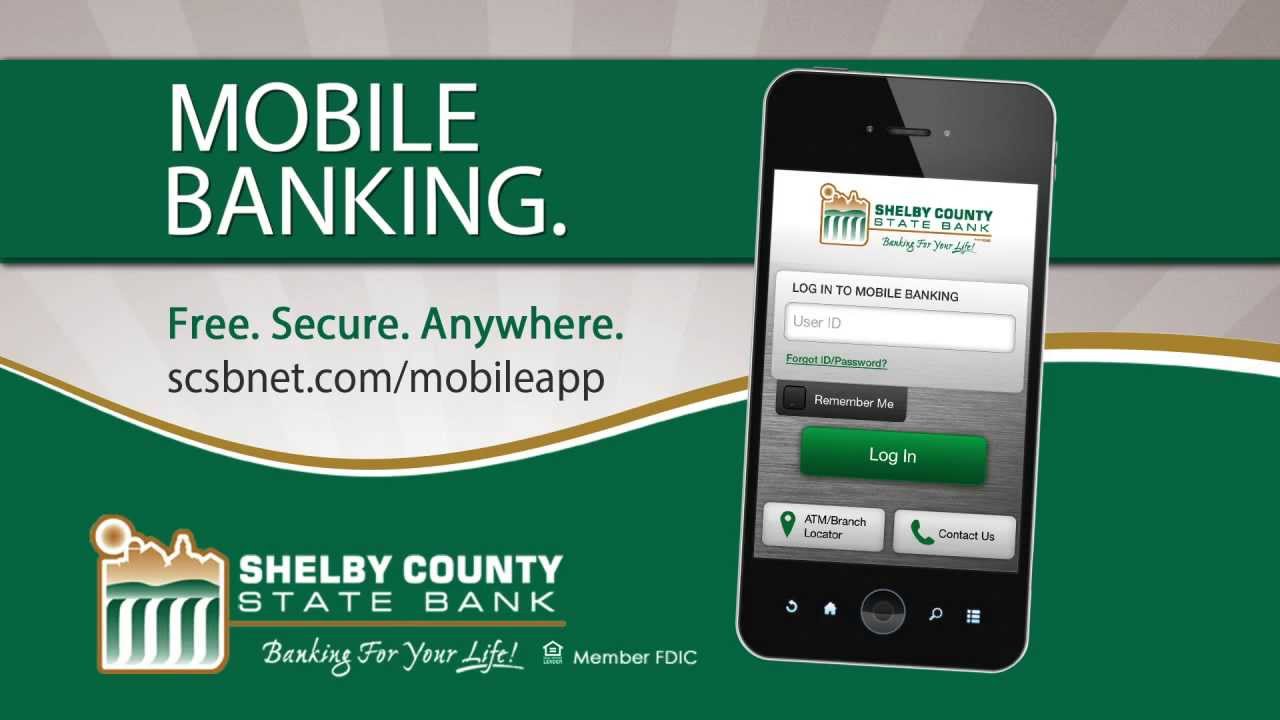 Mobile Banking From Shelby County State Bank! YouTube
