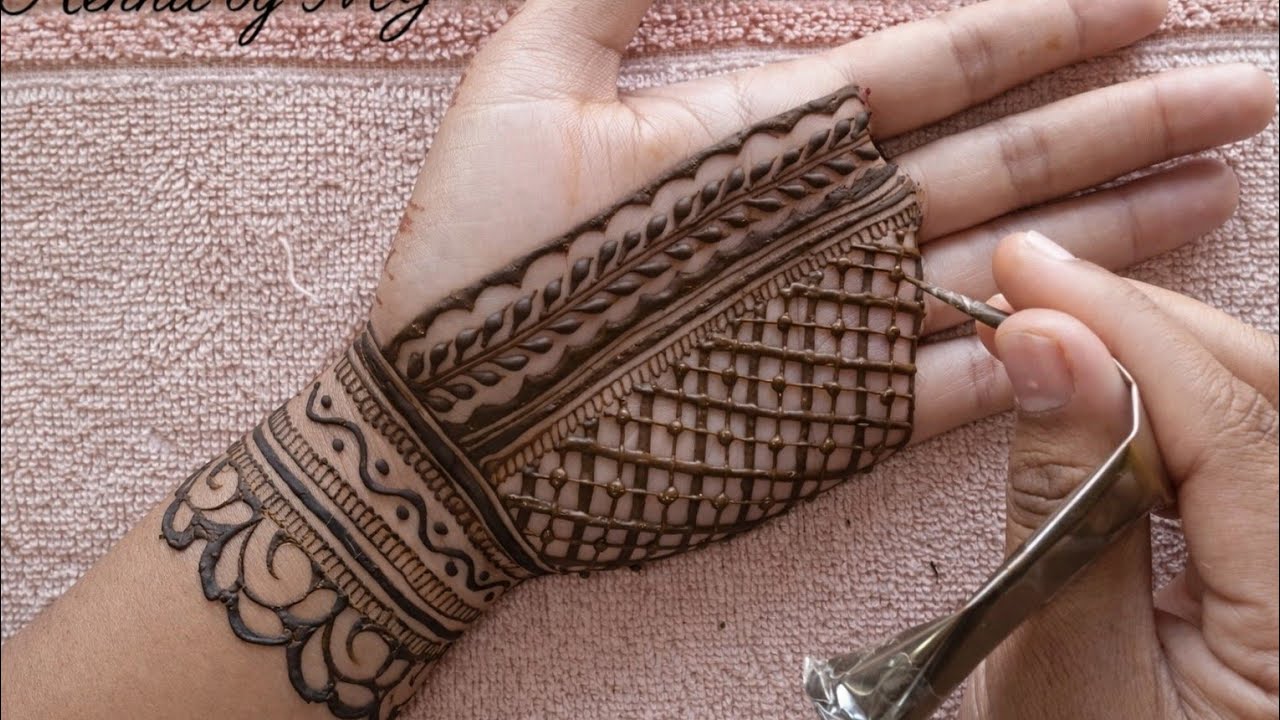 Front Hand Mehndi Design | Mehndi Design |Easy Mehndi Design 