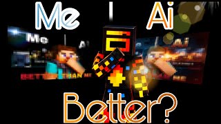 Me vs Ai thumbnail competition shocking results Ai won#ai#minectaft