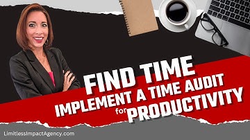 Discover the Power of Time Audits: Optimize Your Schedule for Maximum Efficiency