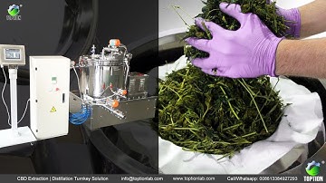 botanical extraction cryogenic ethanol extraction equipment