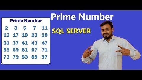 sql server interview questions and answers for experience   prime number in sql server