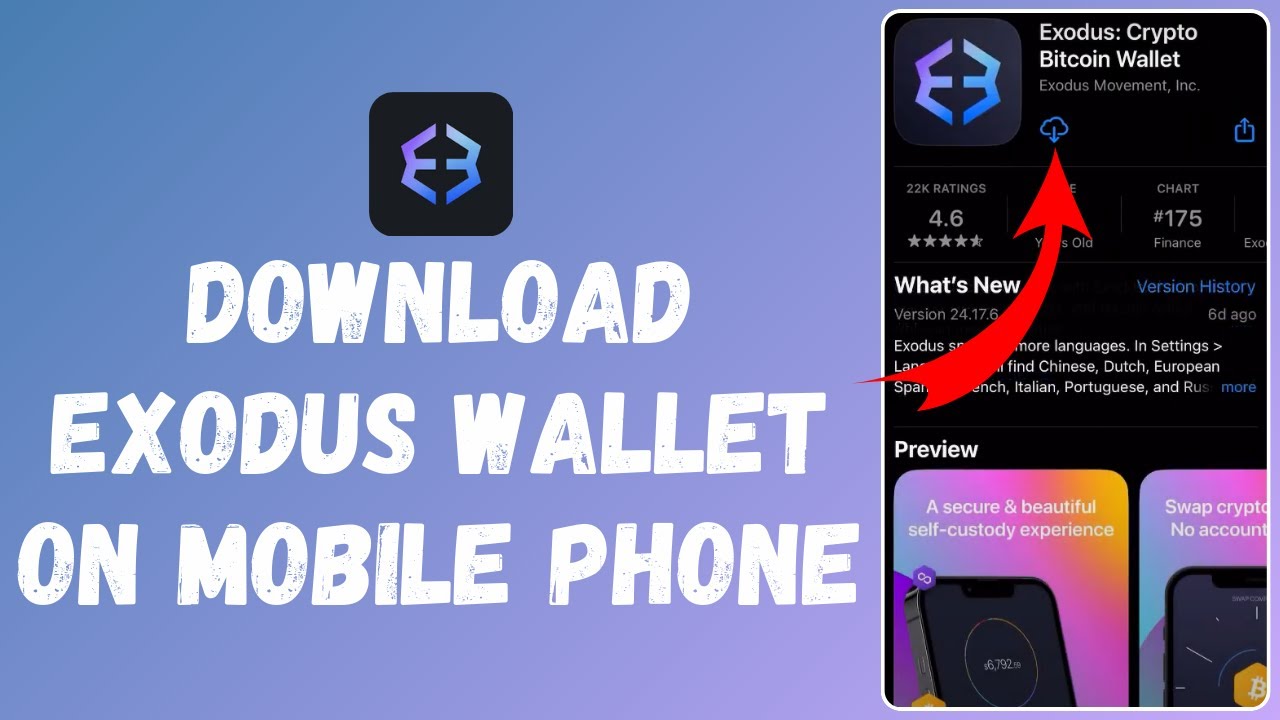 How to Download Exodus Wallet on Mobile Phone (2024) | Wallet Tutorial