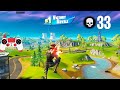 33 Kill Solo Squads Win Gameplay Full Game Season 5 (Fortnite PS4 Controller)