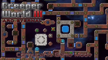 Classic Anticreep overflow puzzle | CSM-42 yum234 | Cornucanis Game Mode | Creeper World 3 Gameplay