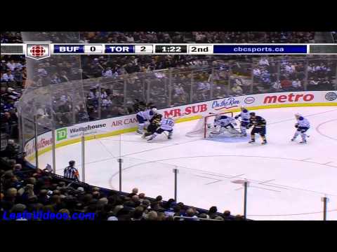 Sabres @ Maple Leafs - Derek Roy Scores - 101106