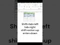 "Excel Data Entry లో Speed ఎలా పెంచాలి? | Best Shortcuts! 🚀" #excel #exceltips #excelshorts