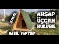 AHŞAP ÜÇGEN KÖPEK KULÜBESİ YAPIMI | MALİYET ve MALZEME LİSTESİ AÇIKLAMADA | TÜM AŞAMALARI