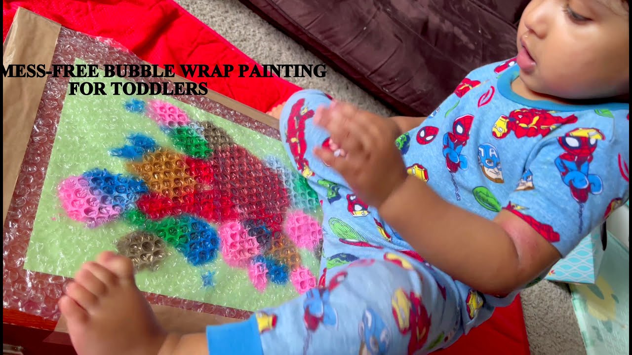 Mess-Free Baby Painting — Baby Play Hacks