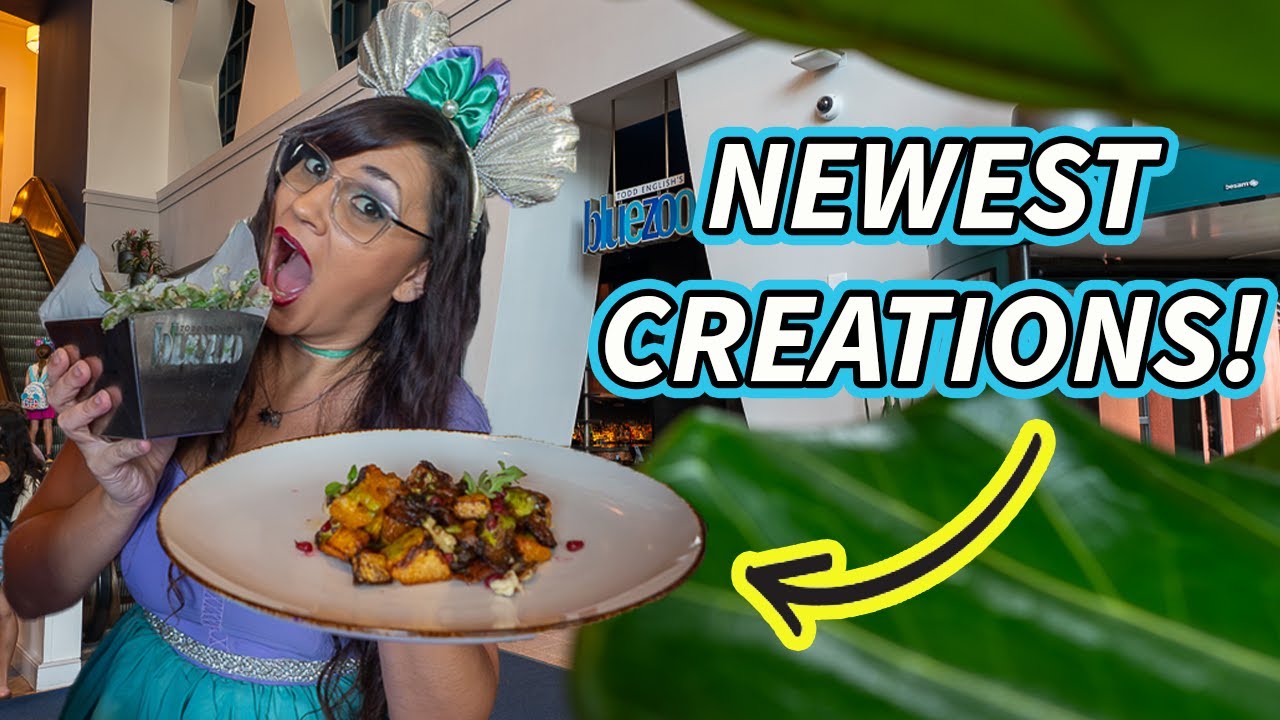 Todd English BlueZoo DINNER 🐬 Disney World Dolphin resort food review