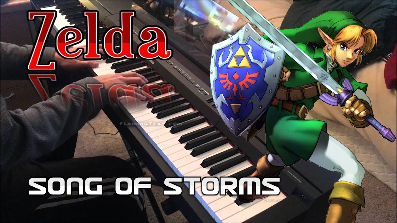 Song of Storms - The Legend of Zelda: Ocarina of Time (Piano Solo/Sheets) 