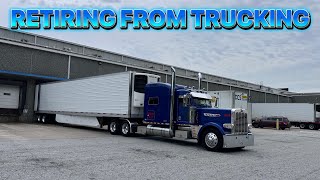 RETIRING FROM TRUCKING PETERBILT 389 PRIDE AND CLASS GLIDER.