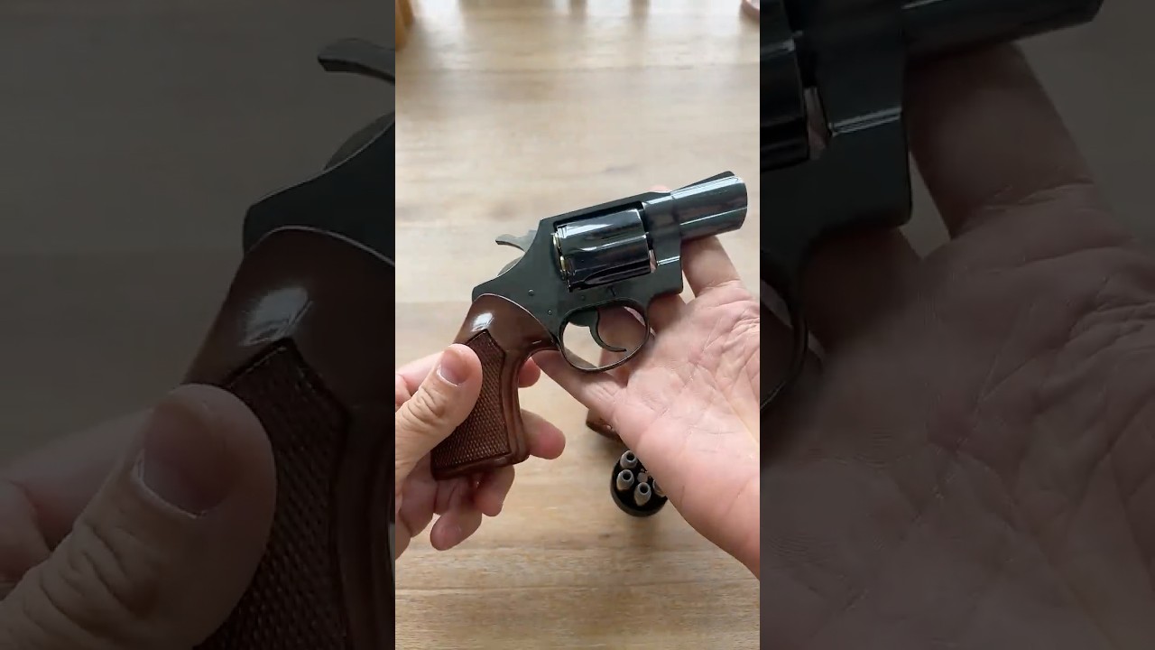 Out the door: Colt Detective Special revolver 