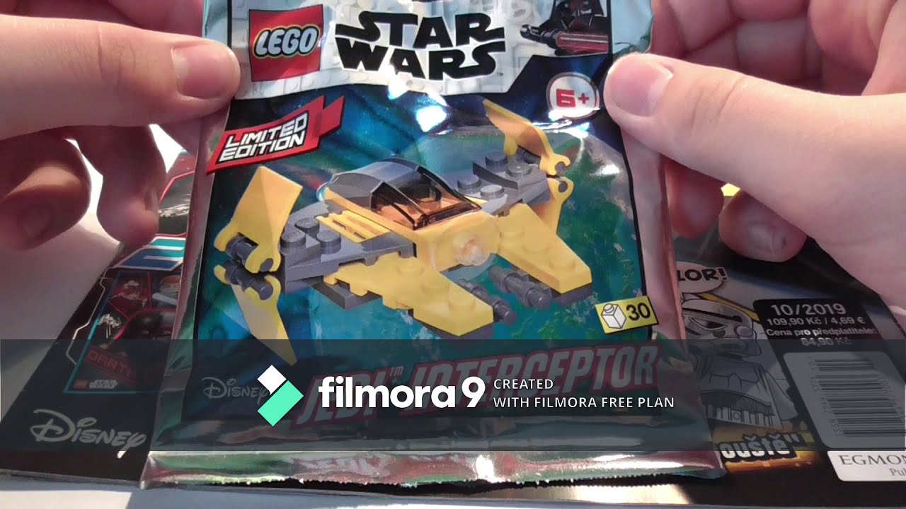 LEGO LUKE SKYWALKER AND MINI JEDI INTERCEPTOR (unboxing ...