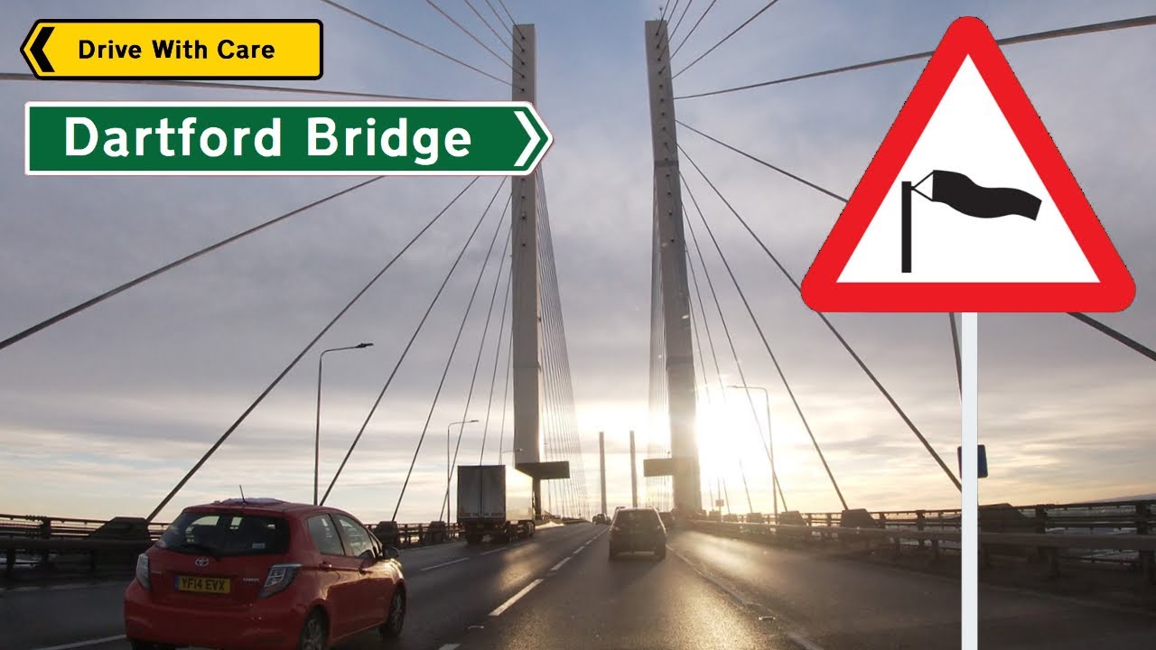 Driving Dartford Bridge